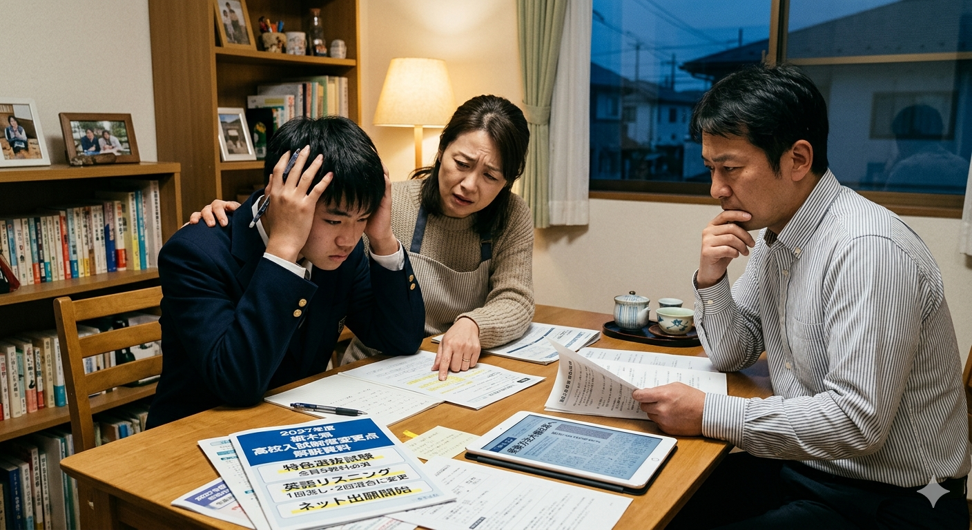 【2027年度入試】栃木県高校入試が激変！新中3生（令和9年度入試）から変わる5つの重要ポイントを徹底解説